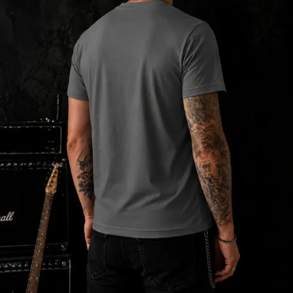 Polera Brian - Men - Gris - Estampado Gris oscuroBlack Bird