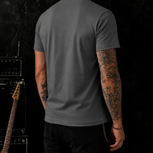 Polera Angus - Men - Gris - Estampado Gris oscuroBlack Bird