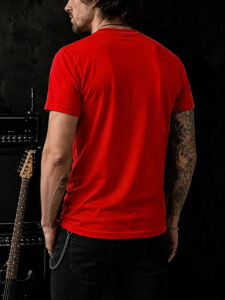 polera rock roja 2 polera rock roja 2